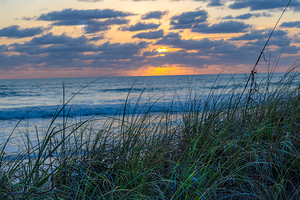 Grassy Sunrise by Ron Taibbi fine art Photography 