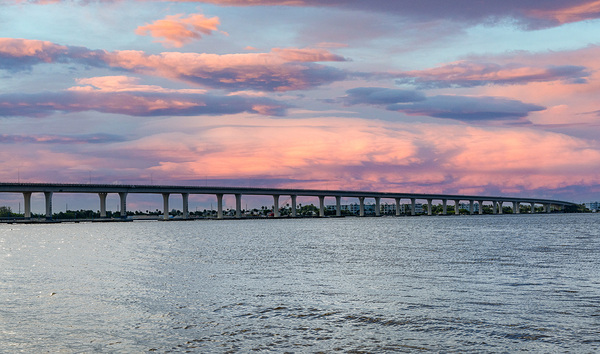 Sunset Bridge  Print