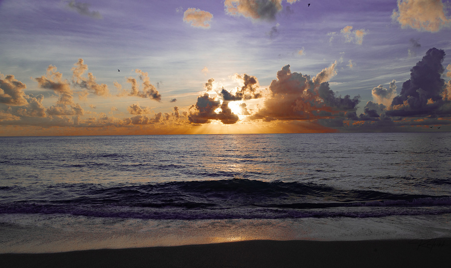 Streaks of Sunrise  Print