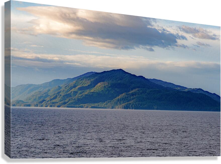 Alaska Mountain view Canvas Print