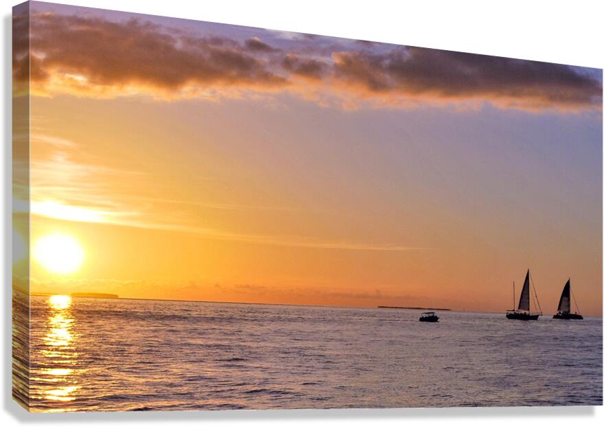   Ocean Sunset Canvas Print