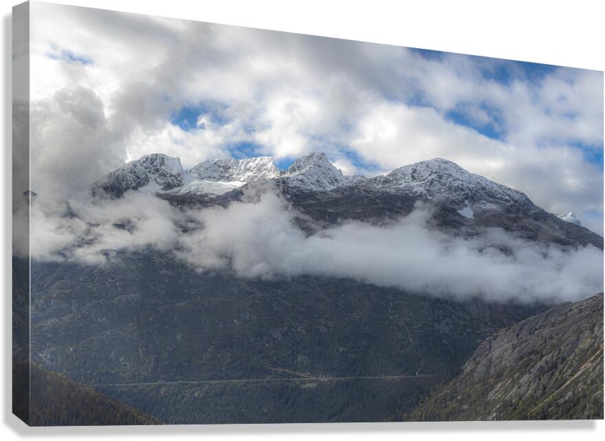 Skagway Mountains Canvas Print