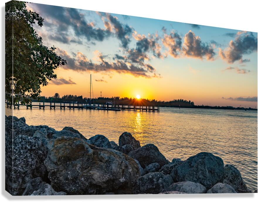 Sunset Bay Canvas Print