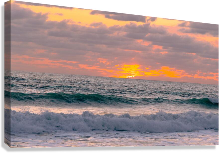  Abstract Glow Canvas Print