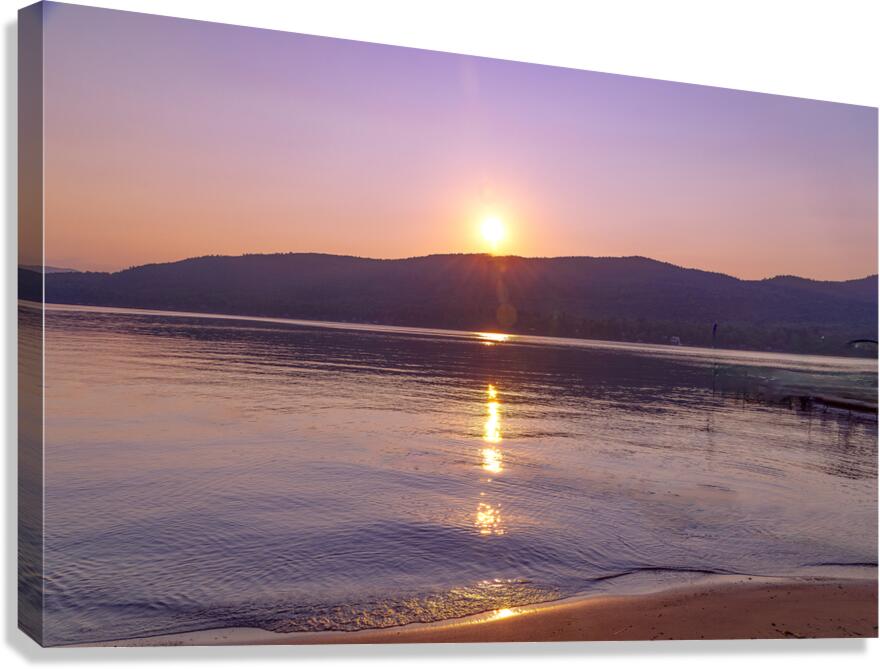  Morning reflections Canvas Print