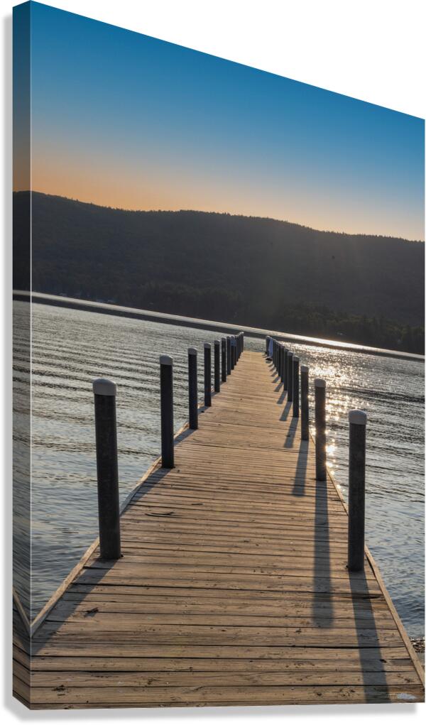Long Dock Canvas Print