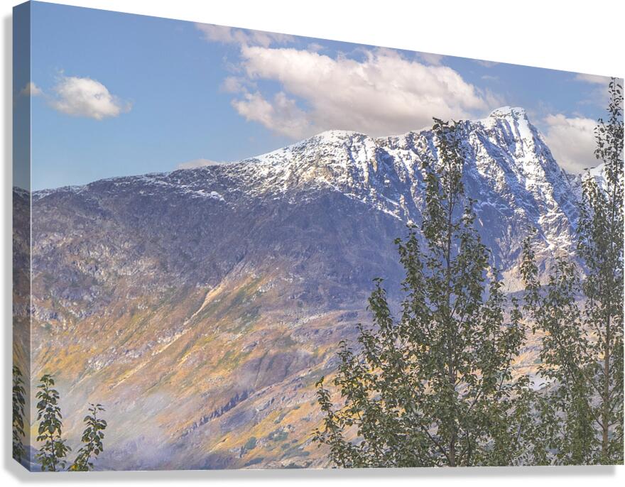 Calm Mountains  Canvas Print