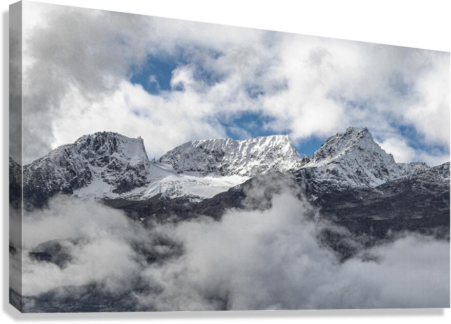 In the Clouds Canvas Print