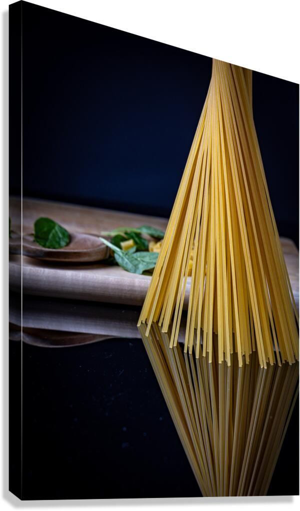 Pasta Twist  Canvas Print