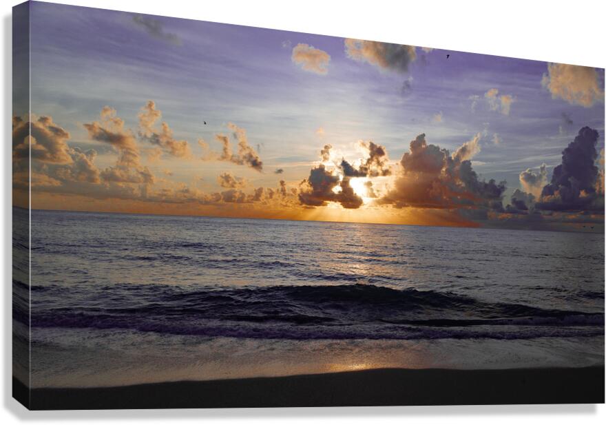 Streaks of Sunrise Canvas Print