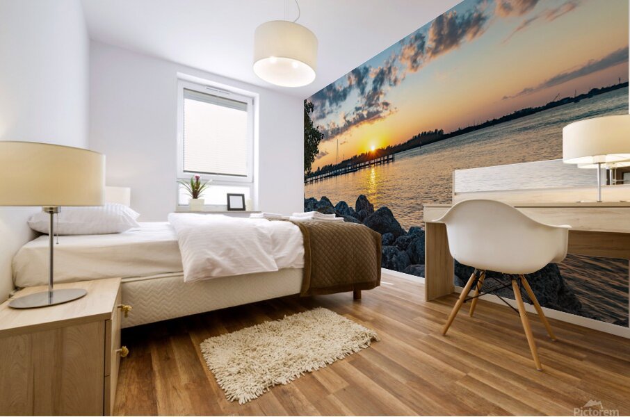 Sunset Bay Mural print