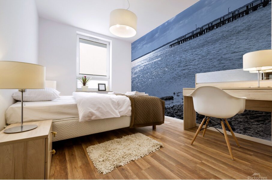  Evening waters Mural print