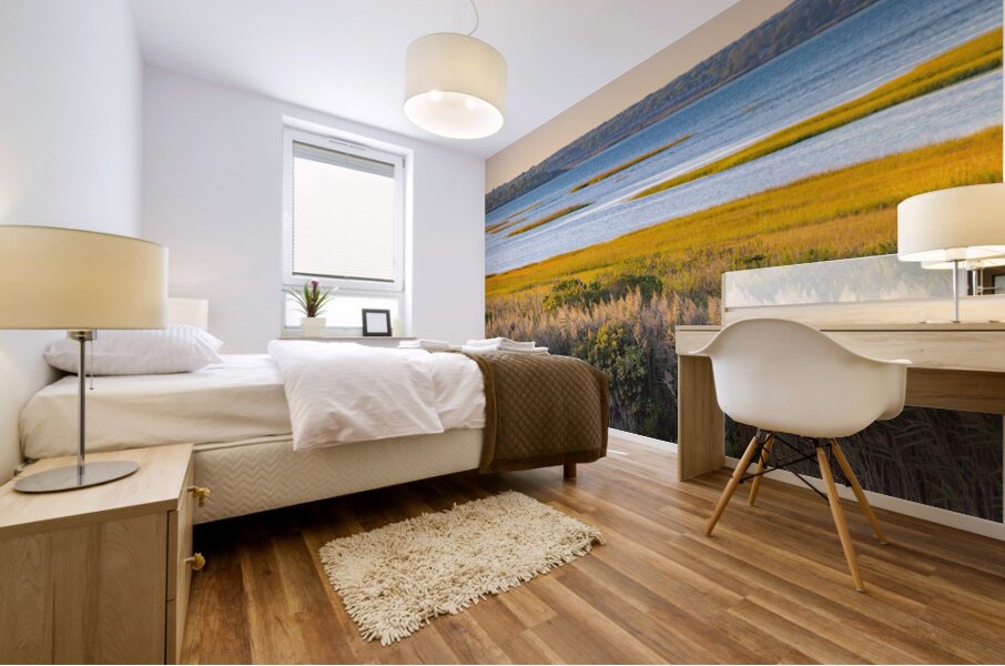 Calming bay Mural print