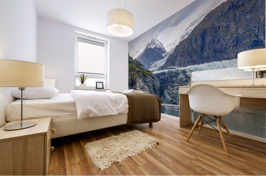 Alaskan Glaciers  Mural print