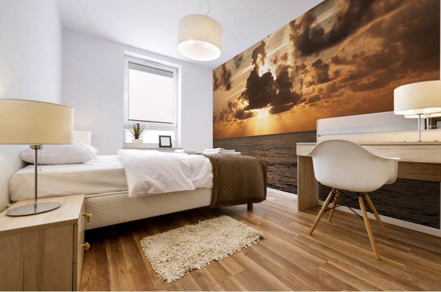 Cloud Blocker Mural print