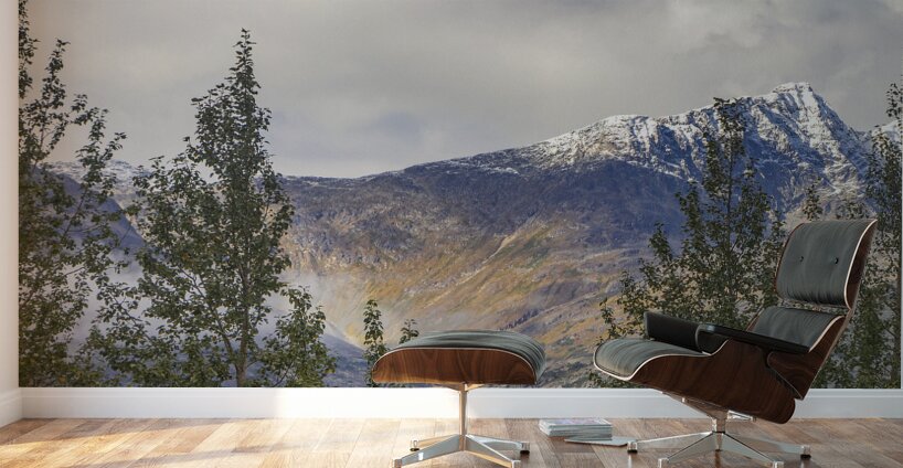 Distant Mountains  Wall Murals