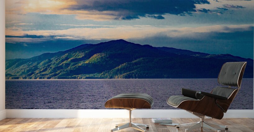 Mountain glow  Wall Murals