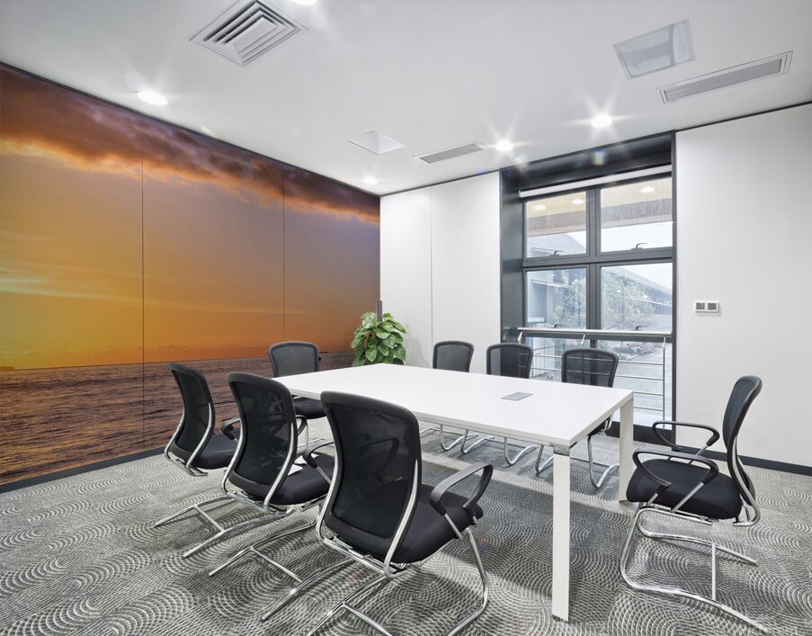   Ocean Sunset Wall Printing