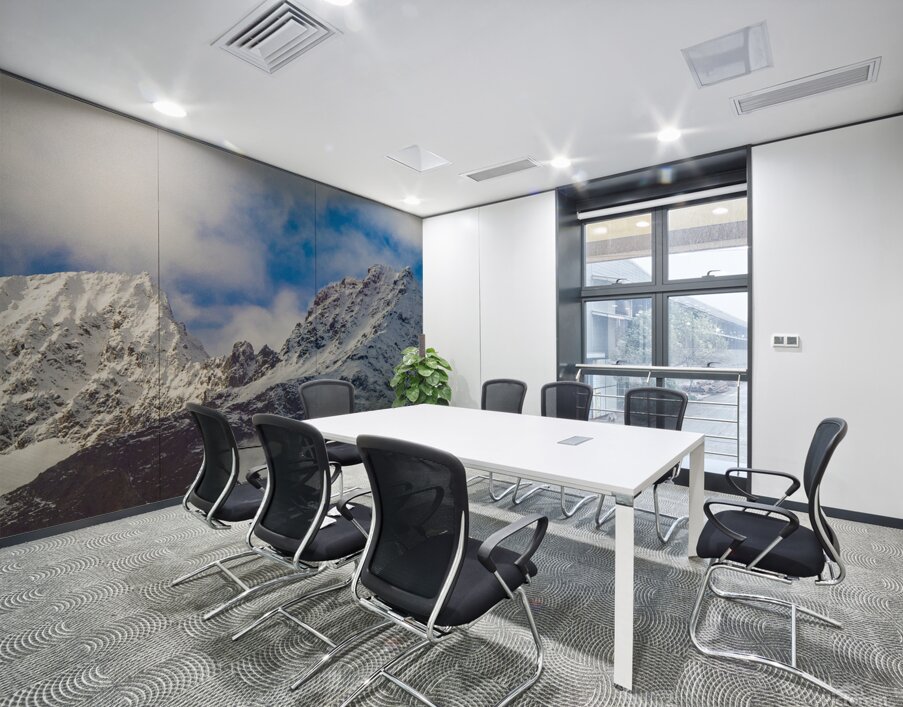 Snow caps Wall Printing