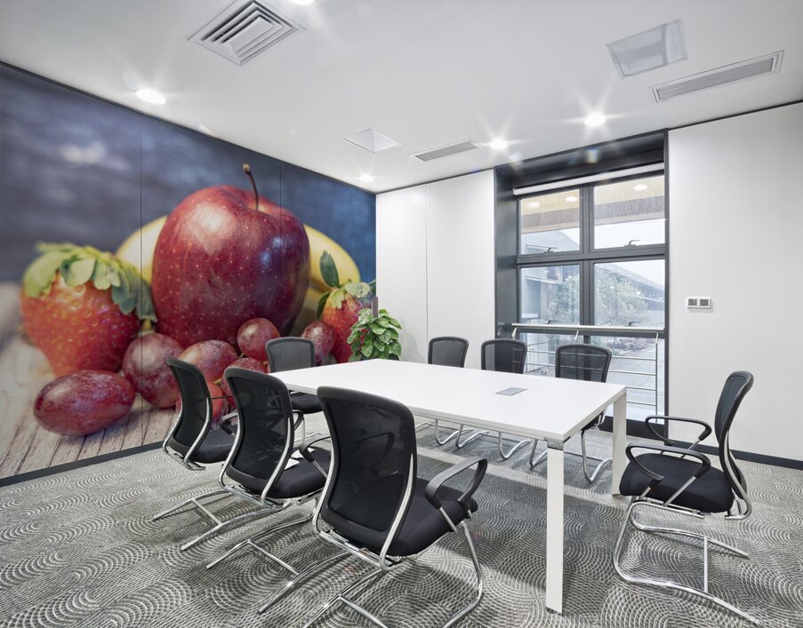 Moring Fruit Wall Printing