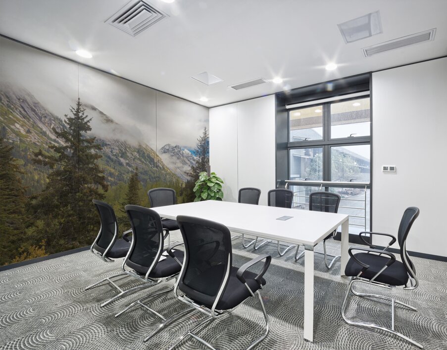 Through the Trees Wall Printing