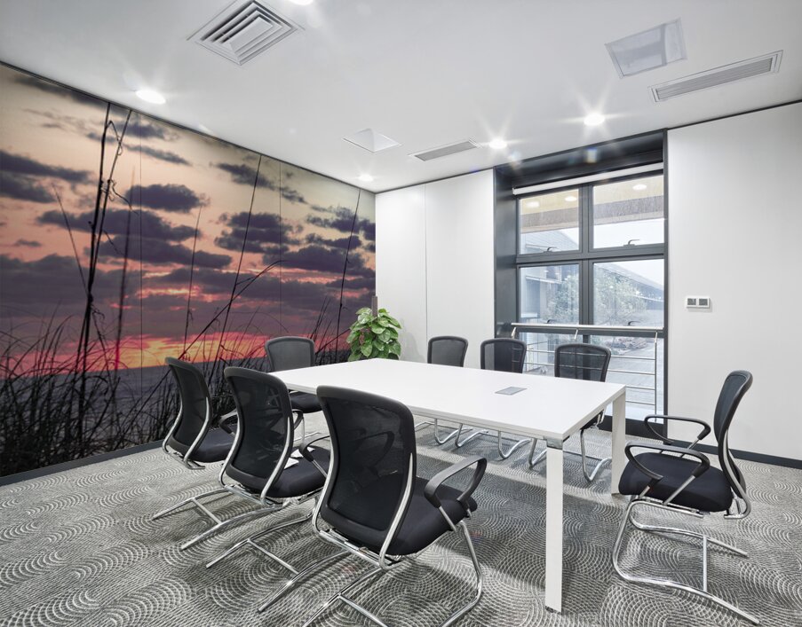 Morning Grass  Wall Printing