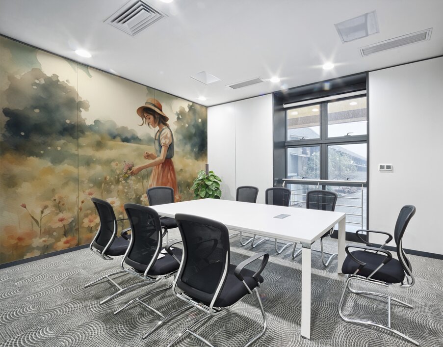 Morning Fields Wall Printing