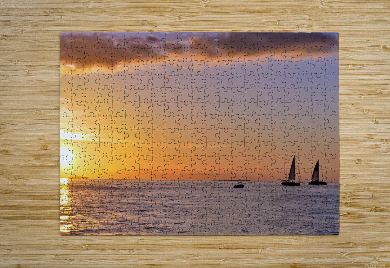   Ocean Sunset Ron Taibbi fine art Photography  Puzzle printing