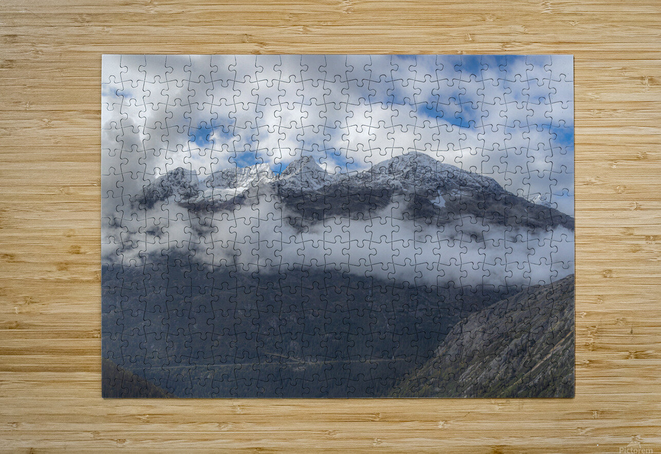 Skagway Mountains Ron Taibbi fine art Photography  Puzzle printing