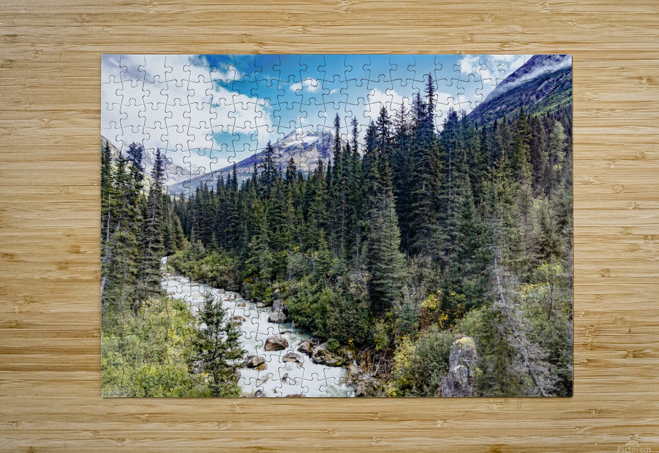 Skagway Rivers Ron Taibbi fine art Photography  Puzzle printing