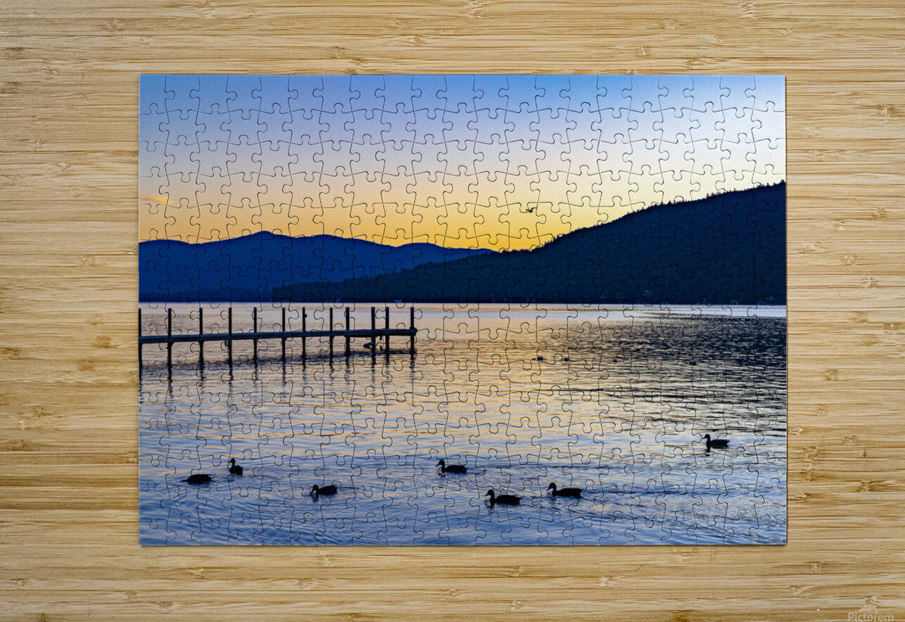 Glowing Mountains Ron Taibbi fine art Photography  Puzzle printing