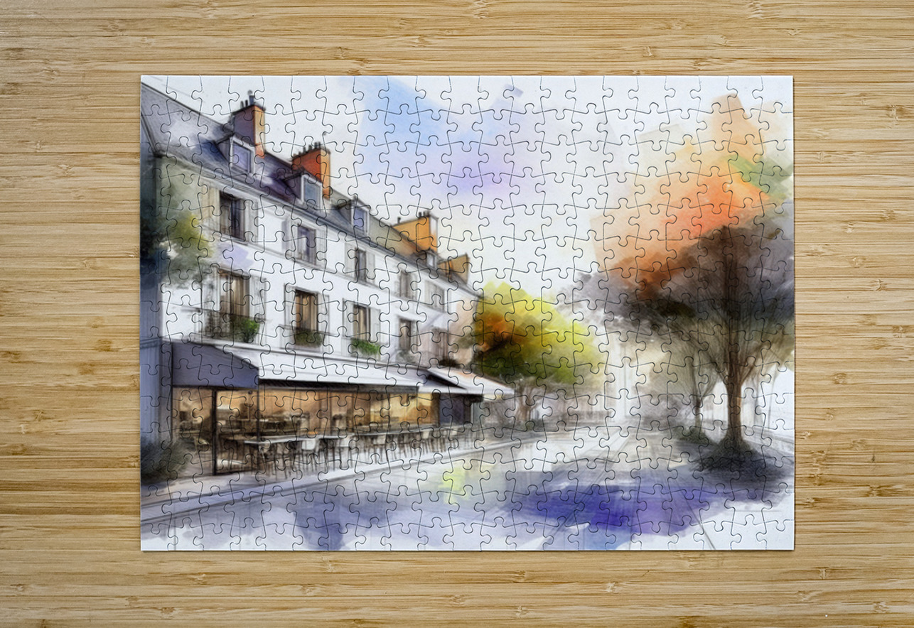 The Cafe  Ron Taibbi fine art Photography  Puzzle printing