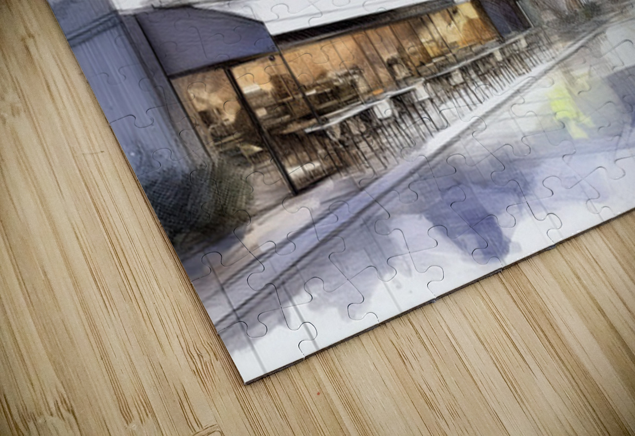 The Cafe  Ron Taibbi fine art Photography  Puzzle